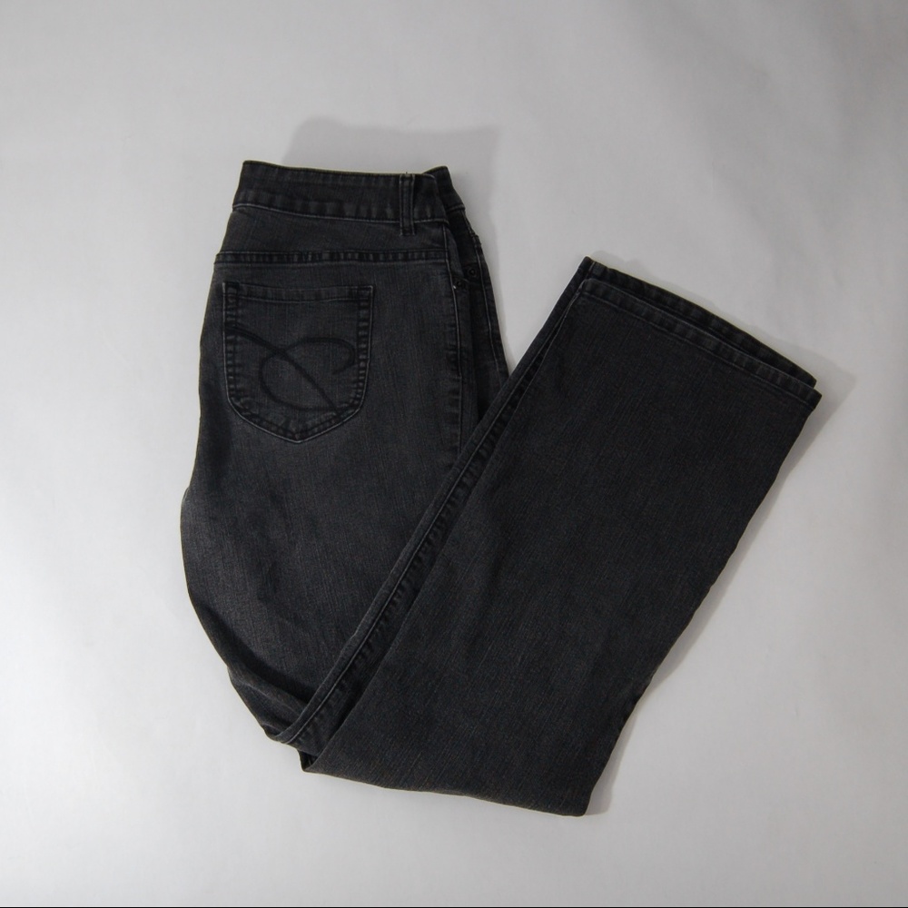 Chico's Platinum Denim Ultimate Fit Black Jeans